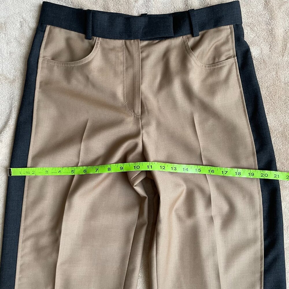 COS two-tone light wool Pants - Picture 9 of 14